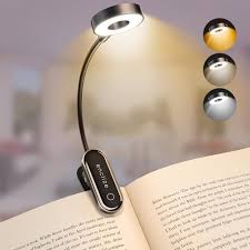 BARQON Mini LED Clip-On Book Light | Portable Reading