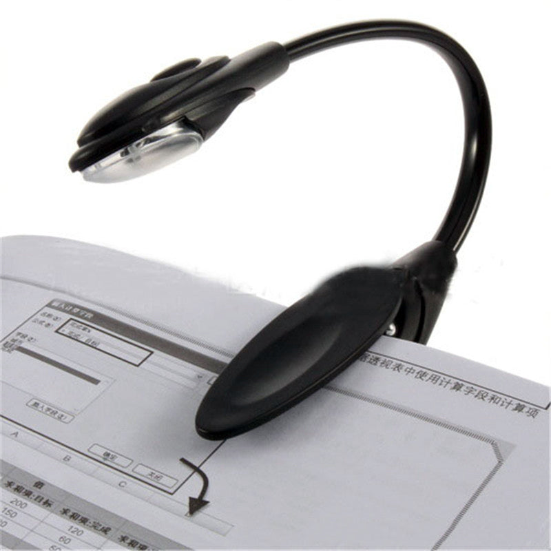 BARQON Mini LED Clip-On Book Light | Portable Reading