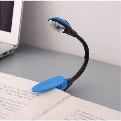 BARQON Mini LED Clip-On Book Light | Portable Reading