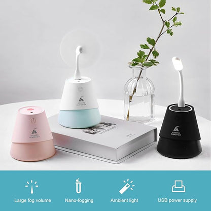 Barqon 200ml Iceberg Mist Humidifier with 7-Color LED
