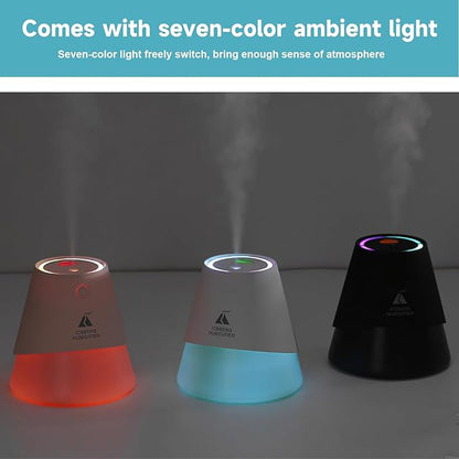 Barqon 200ml Iceberg Mist Humidifier with 7-Color LED