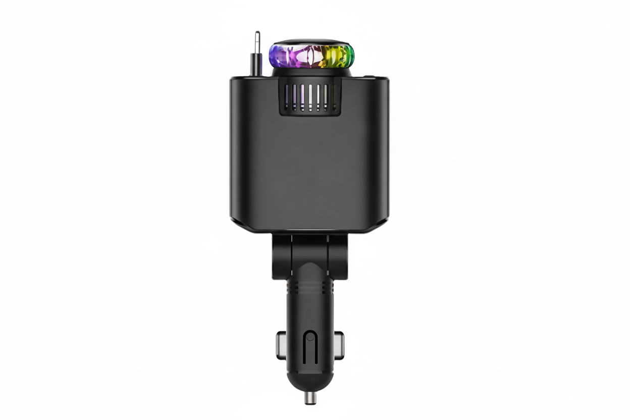BARQON 5-in-1 Fast Car Charger with RGB & Diffuser