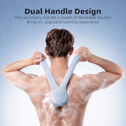 Barqon Electric Body Brush for Back and Shower Scrubber Brush