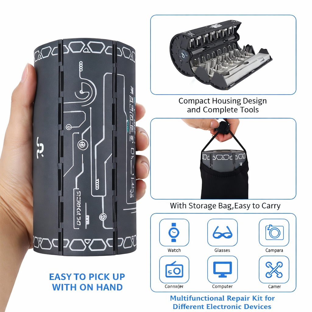 BARQON 128-in-1 Precision Screwdriver Repair Kit