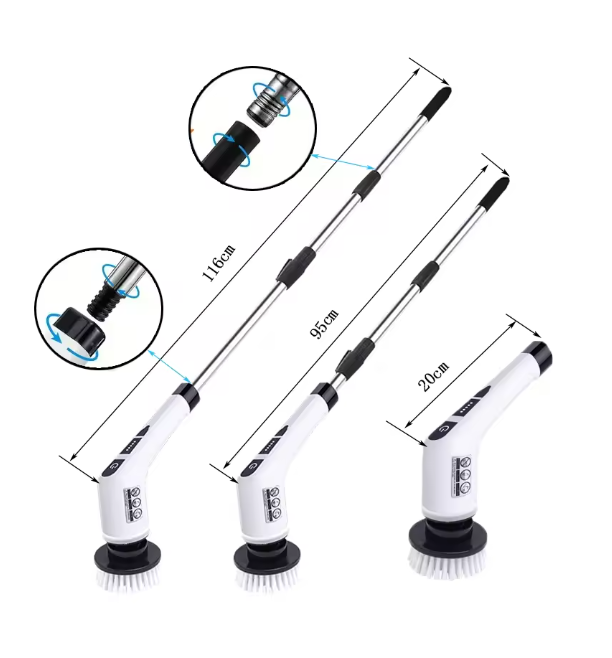 Barqon 9 in 1 Electric Cleaning Brush