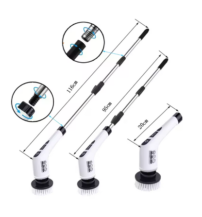 Barqon 9 in 1 Electric Cleaning Brush