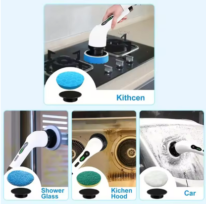Barqon 9 in 1 Electric Cleaning Brush