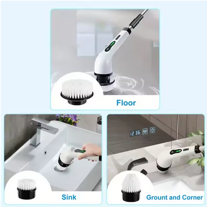 Barqon 9 in 1 Electric Cleaning Brush