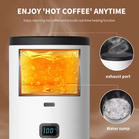BARQON Portable Automatic Coffee Maker – Hot & Cold Brew