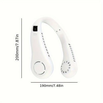 BARQON Bladeless Neck Fan – Portable USB Rechargeable