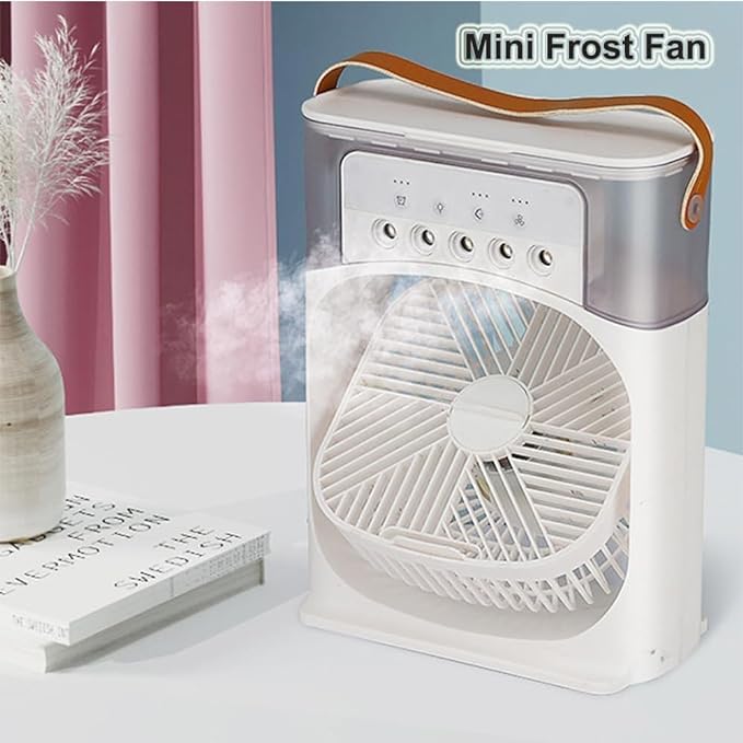 BARQON Ice Air Cooler Fan – Portable Mini AC Mist Cooler