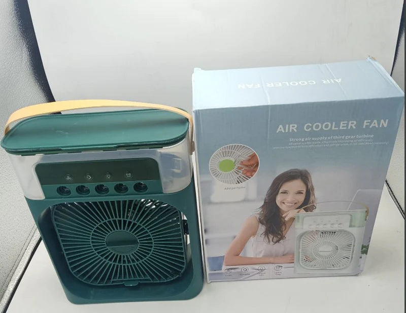 BARQON Ice Air Cooler Fan – Portable Mini AC Mist Cooler