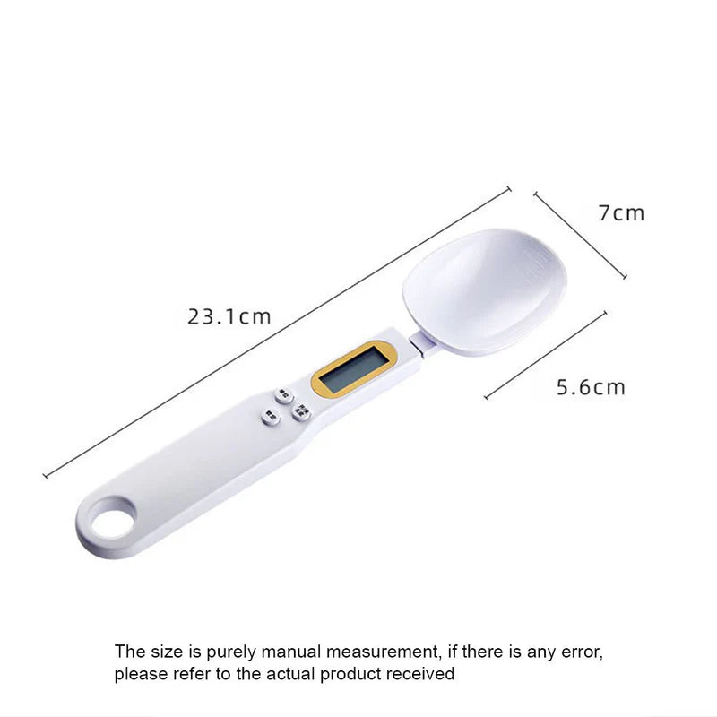 BARQON Digital Spoon Scale – 0.1g Precision Kitchen Tool
