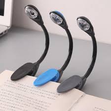 BARQON Mini LED Clip-On Book Light | Portable Reading