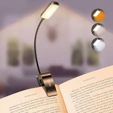 BARQON Mini LED Clip-On Book Light | Portable Reading