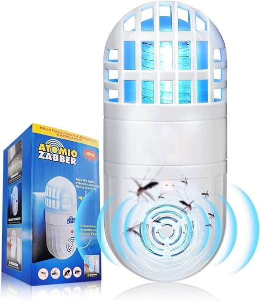 BARQON LED Mosquito Killer Lamp – Silent Indoor Bug Zapper