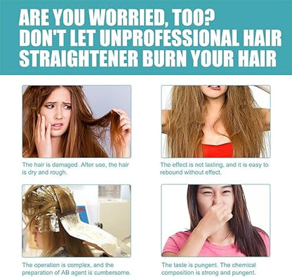 BARQON Protein Hair Straightening Cream – Frizz Control & Repair
