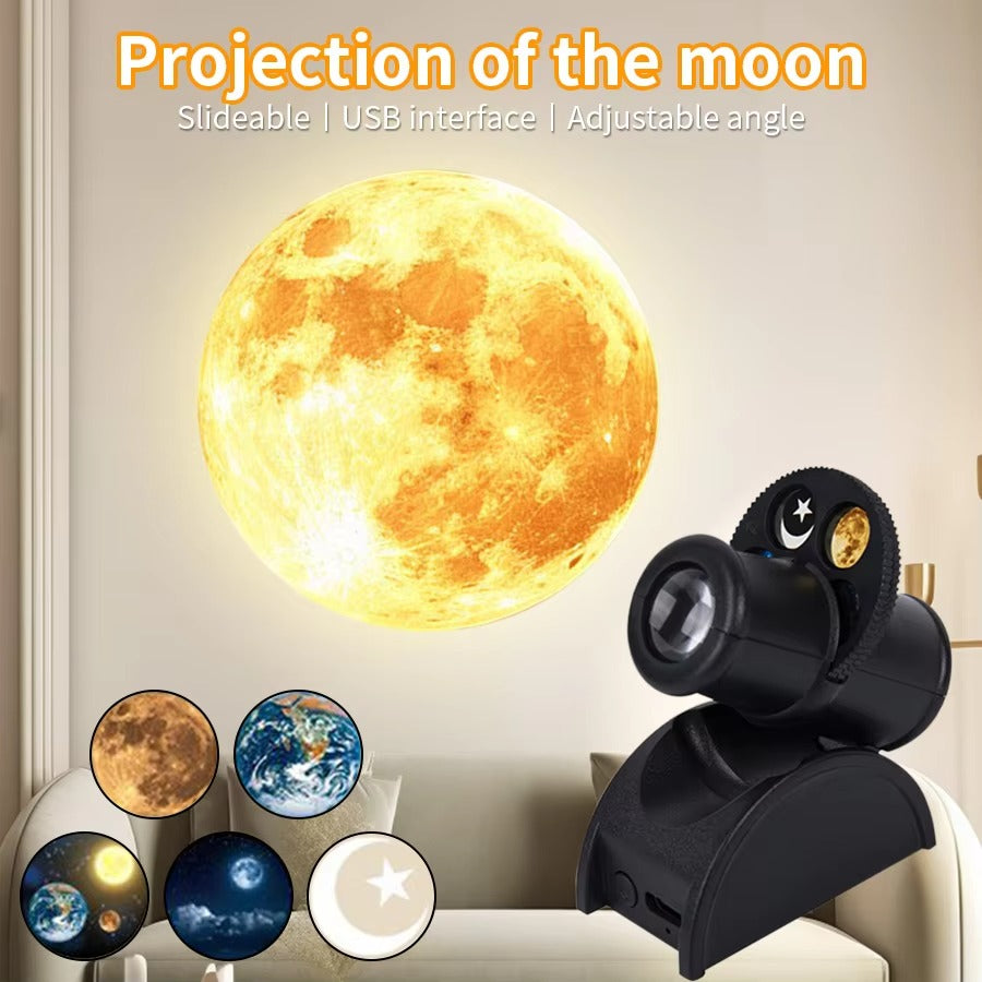 Barqon 4K Projection Lamp with Interchangeable Slides