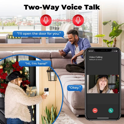 Barqon Wireless Camera Door Bell