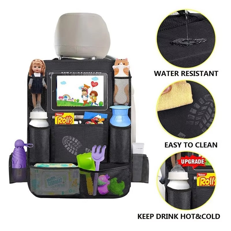 Barqon Car Seat Back Storage Bag
