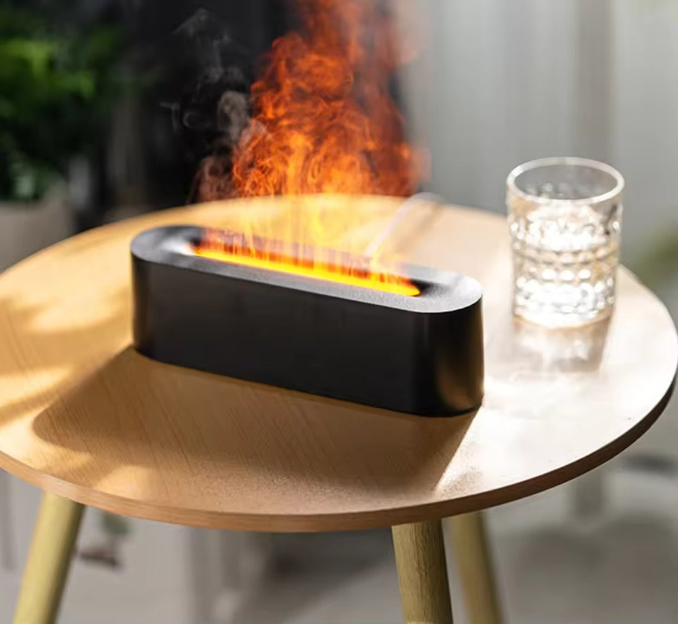 BARQON Flame Aroma Diffuser & Ultrasonic Humidifier