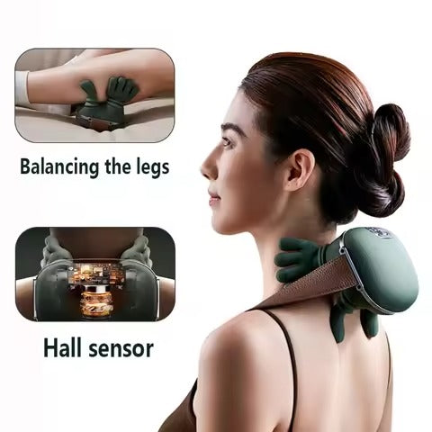 Barqon Portable, Bionic Heated Neck and Back Massager