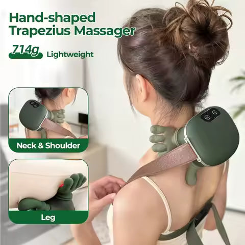 Barqon Portable, Bionic Heated Neck and Back Massager