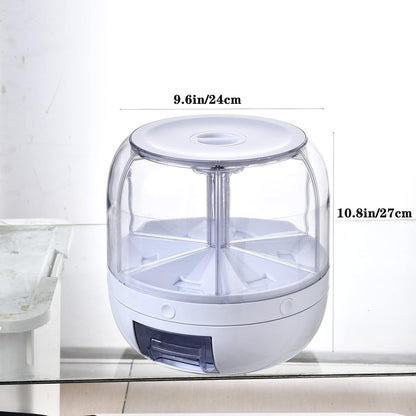 Barqon 360° Degree Rotating Dry Food Dispenser