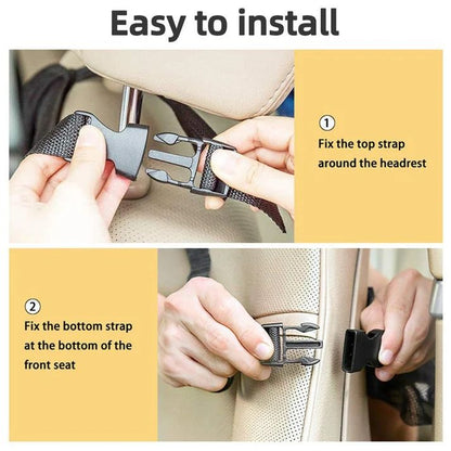 Barqon Car Seat Back Storage Bag