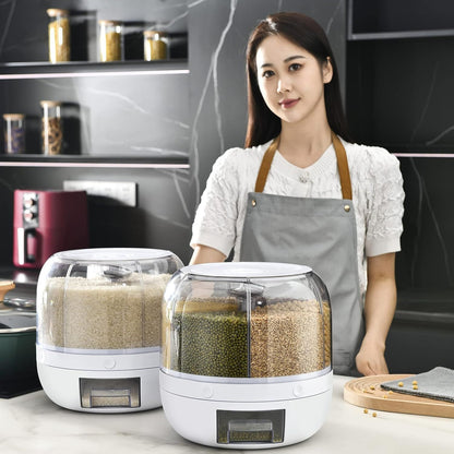 Barqon 360° Degree Rotating Dry Food Dispenser