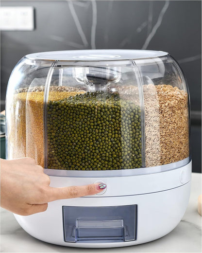 Barqon 360° Degree Rotating Dry Food Dispenser