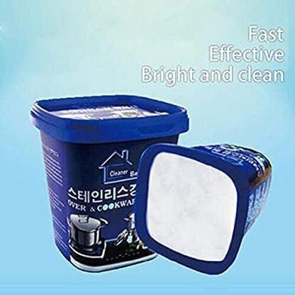 BARQON Cookware Cleaner Paste – Removes Burnt Stains & Grease