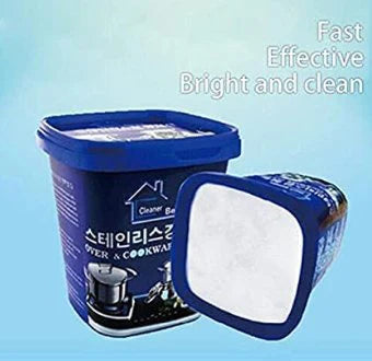 BARQON Cookware Cleaner Paste – Removes Burnt Stains & Grease