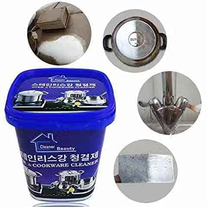 BARQON Cookware Cleaner Paste – Removes Burnt Stains & Grease