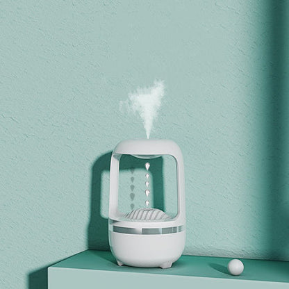 BARQON Anti-Gravity Water Drop Ultrasonic Humidifier with LED Light