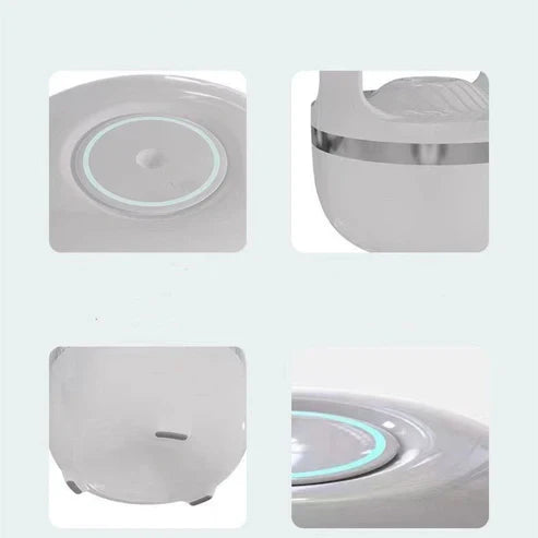 BARQON Anti-Gravity Water Drop Ultrasonic Humidifier with LED Light