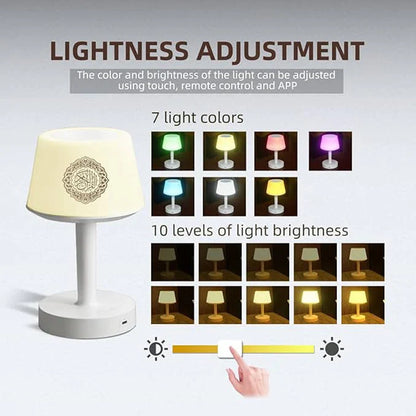 BARQON Telawah Qur’an Speaker Lamp with LED Light