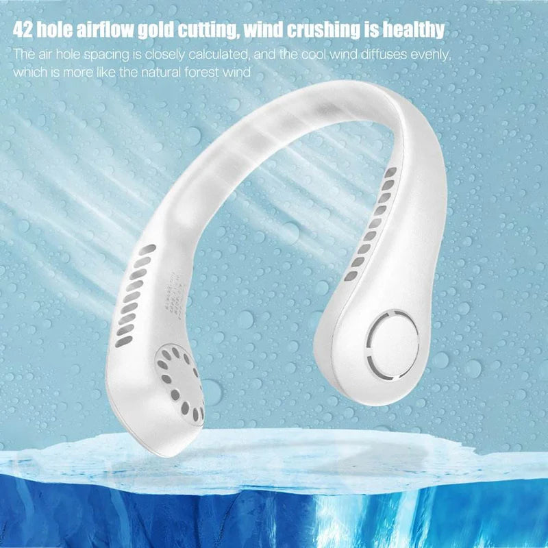 BARQON Bladeless Neck Fan – Portable USB Rechargeable